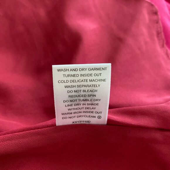 Revolve Keepsake The Label Cross Back Mini Fit and Flare Dress Pink S Small - Picture 8 of 9